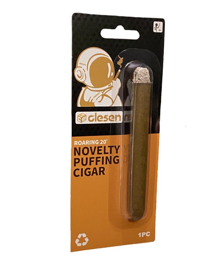CLESEN Puff Cigar 4.5 Inch(2 Pack),That Blow Smoke,Durable ，Realistic,Ideal for Themed Parties,Prop for Prank, Halloween Costume, Movie, Or Theater Play Tricky Fun Gag Cool Toy, - Image 4